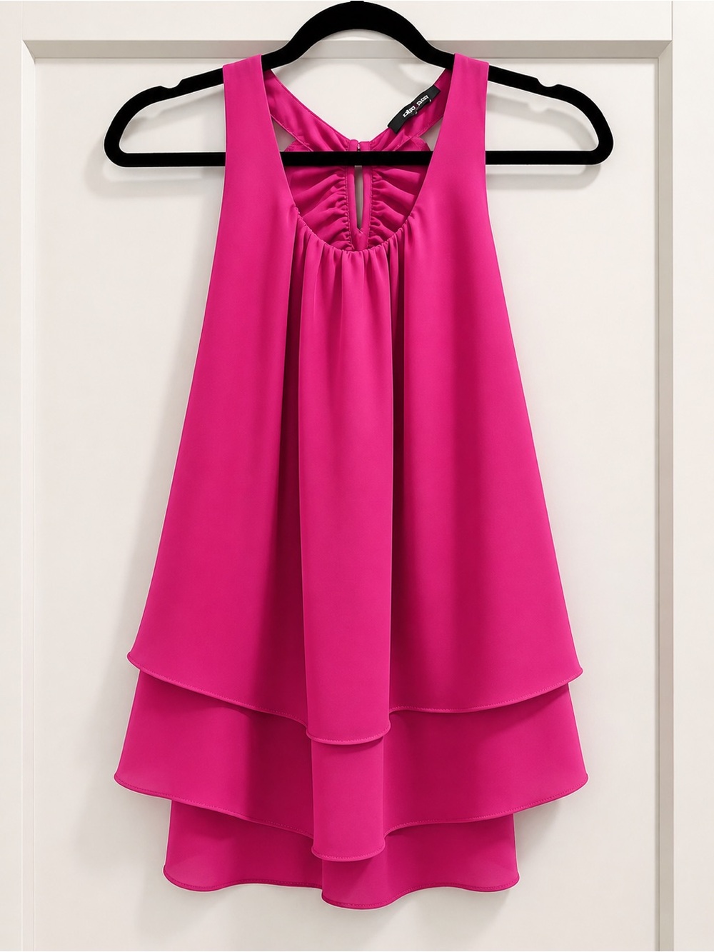 Pink Naked Zebra Sleeveless Tank - Small GUC